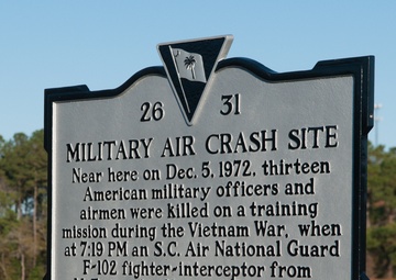 Thirteen Airmen Remembered 48 Years after Fatal Training Collision