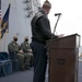 USS San Antonio Change of Command Ceremony