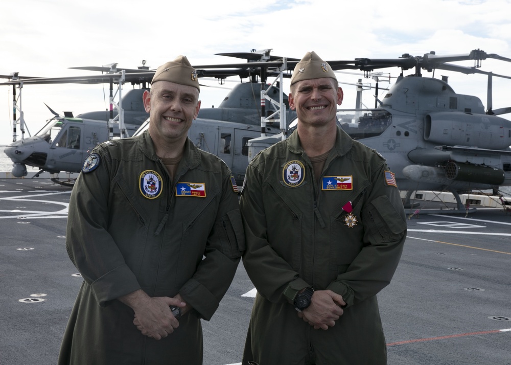 USS San Antonio Change of Command Ceremony