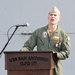 USS San Antonio Change of Command Ceremony