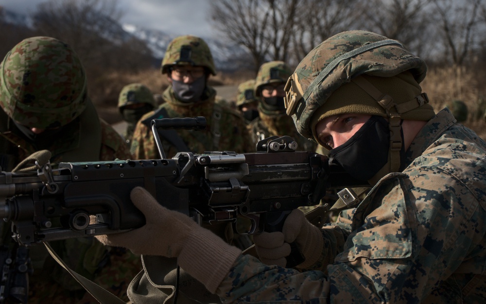 JGSDF, U.S. Marines conduct integrated defense at Forest Light