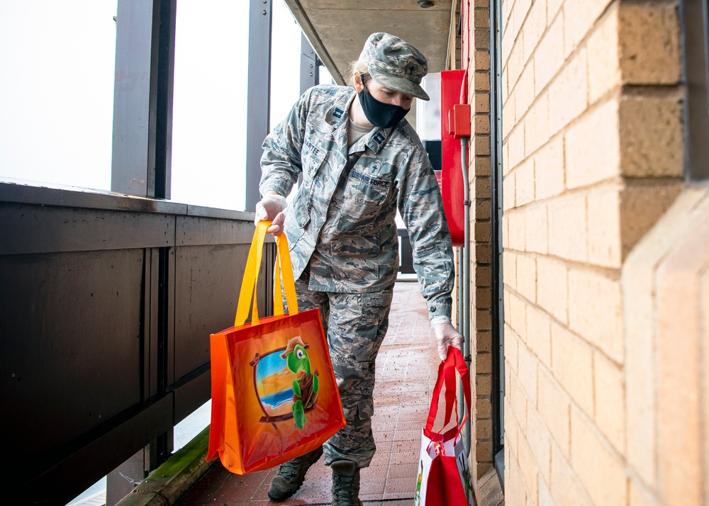 Chaplain team provides outreach to service members and families in quarantine through care packages