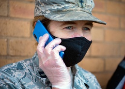 Chaplain team provides outreach to service members and families in quarantine through care packages