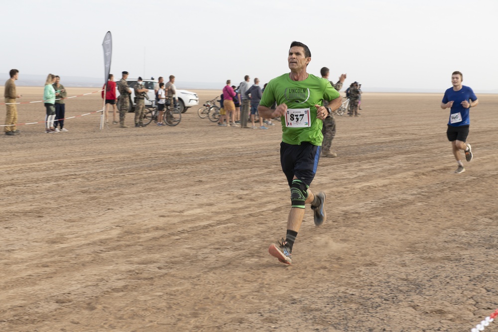 Service Members from Camp Lemonnier Run 38th Grand Bara Race