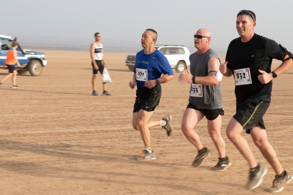 Commanding General, CJTF-HOA Runs Grand Bara Race