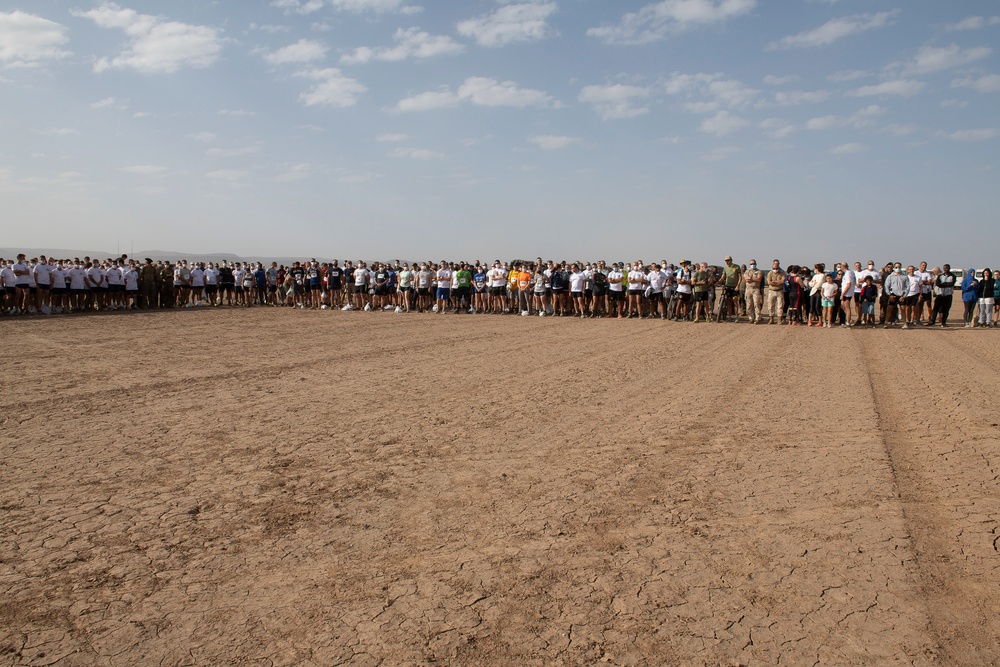 Service Members from Camp Lemonnier Run Grand Bara Race
