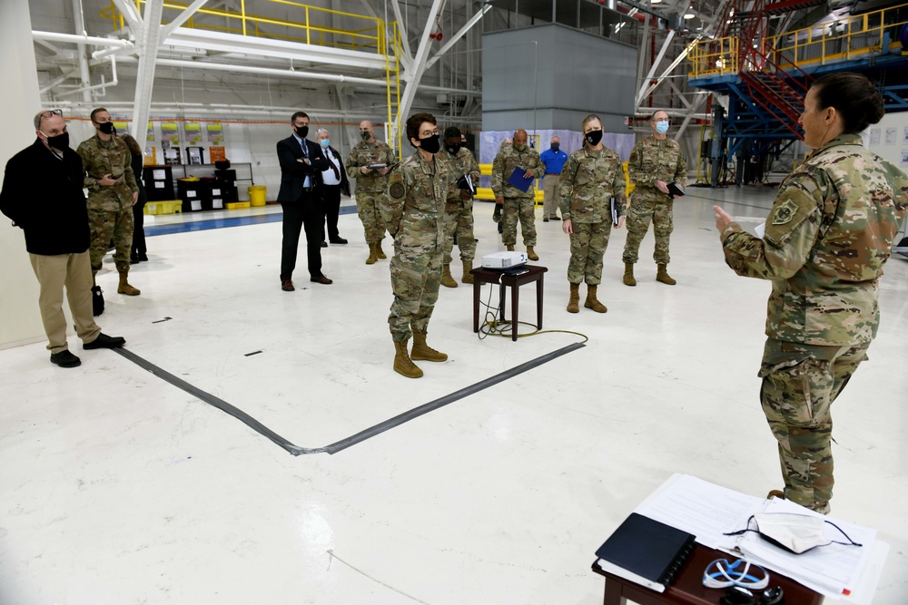 Gen. Jackie Van Ovost, AMC CC visit