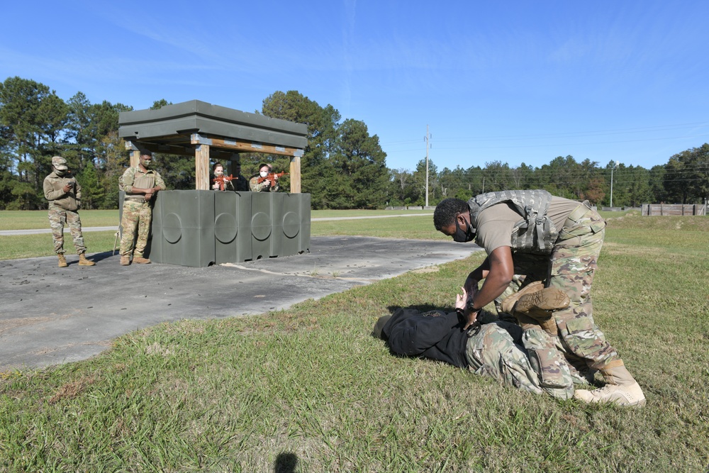 78th Civil Engineering Squadron Defensive Fighting Position Training