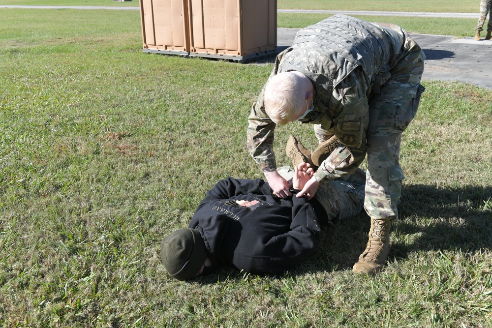 78th Civil Engineering Squadron Defensive Fighting Position Training