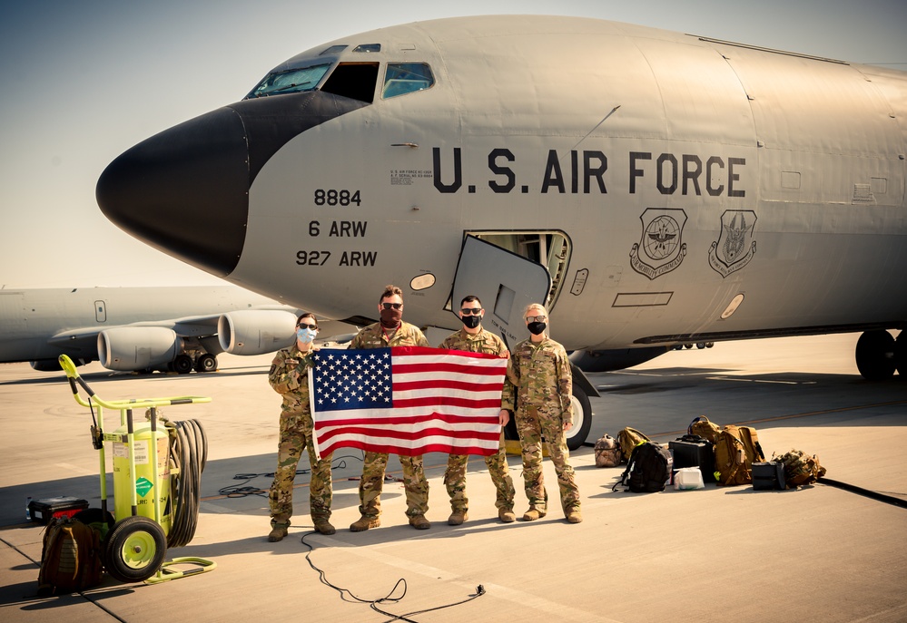 340th EARS fuels Bomber Task Force mission