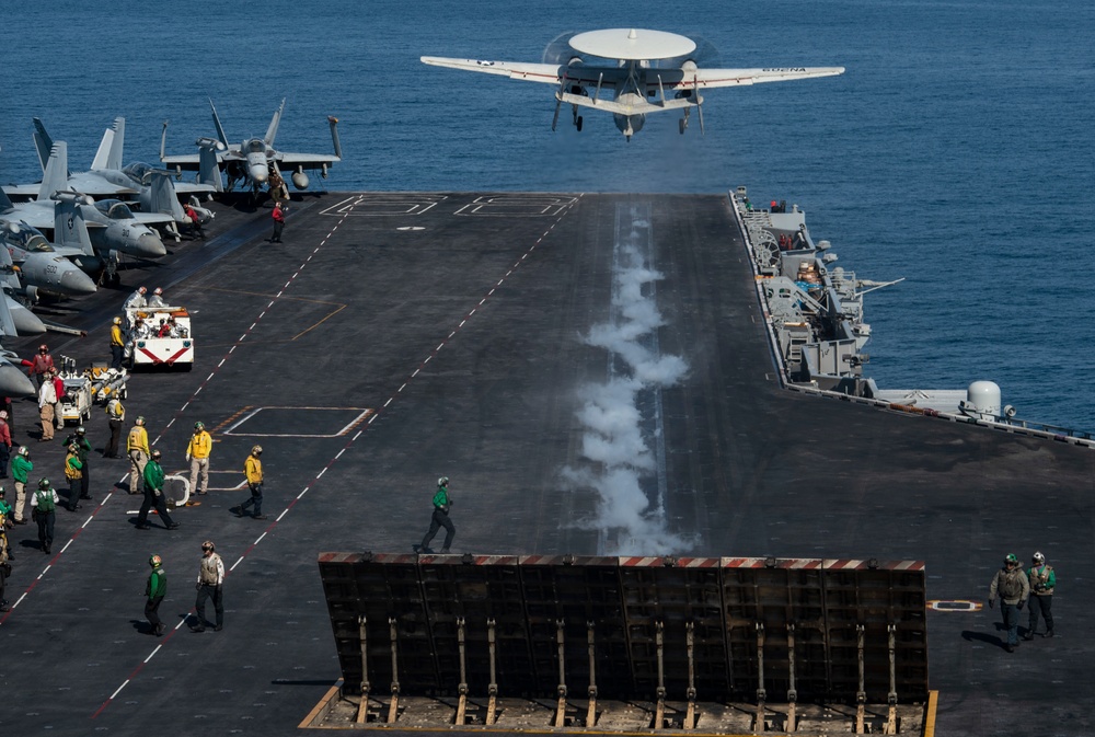 USS Nimitz Conducts Flight Operations