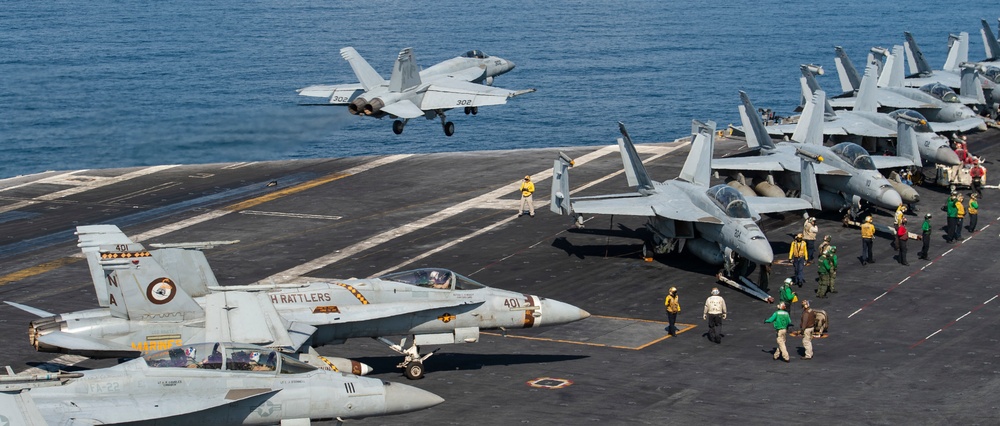 USS Nimitz Conducts Flight Operations