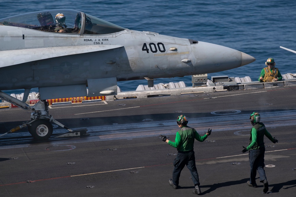 USS Nimitz Conducts Flight Operations