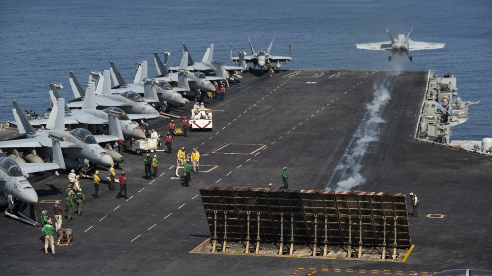 USS Nimitz Conducts Flight Operations