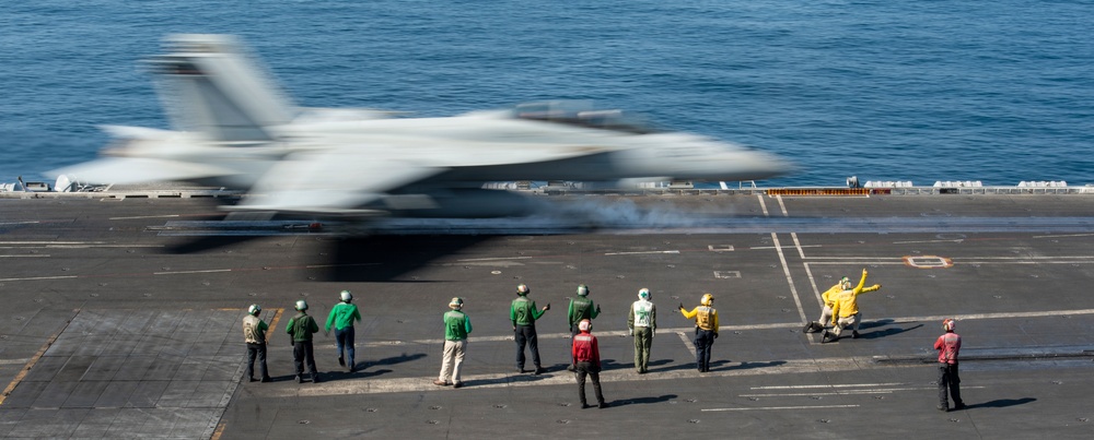 USS Nimitz Conducts Flight Operations