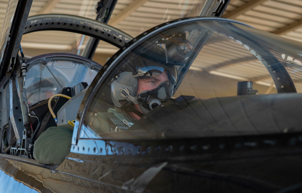 Joint Base San Antonio-Randolph T-38 Talon aircraft test flight