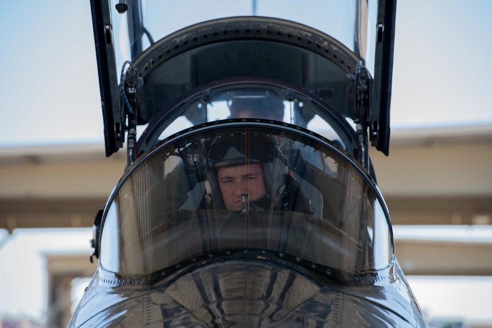 Joint Base San Antonio-Randolph T-38 Talon aircraft test flight