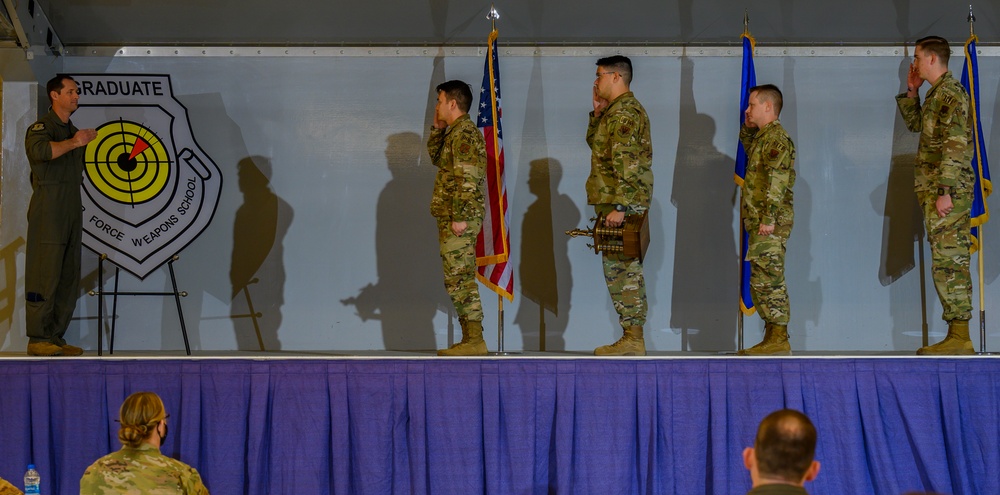 Nellis celebrates newest U.S. Air Force Weapons School grads