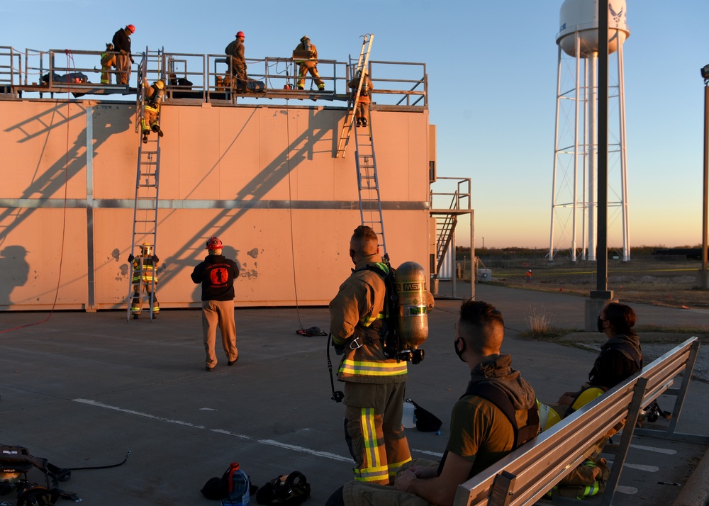 DOD fire academy trains vertical ventilation