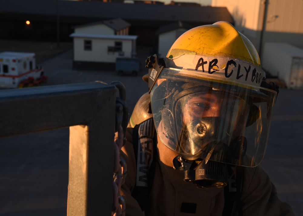 DOD fire academy trains vertical ventilation