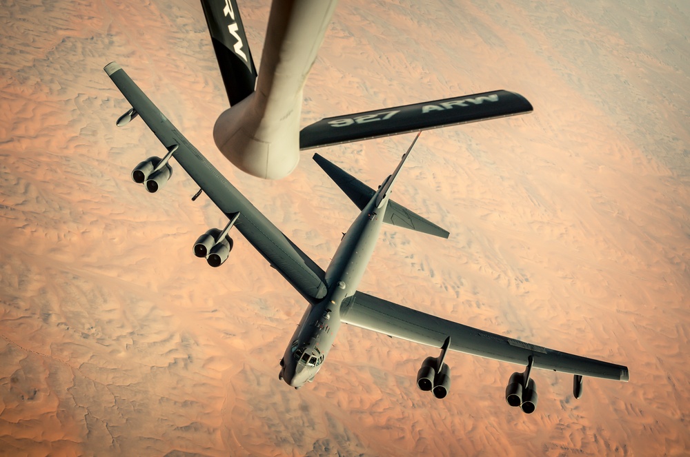 340th EARS fuels Bomber Task Force mission