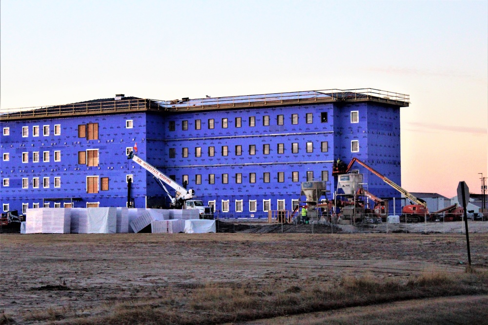 Transient Training Barracks Construction at Fort McCoy