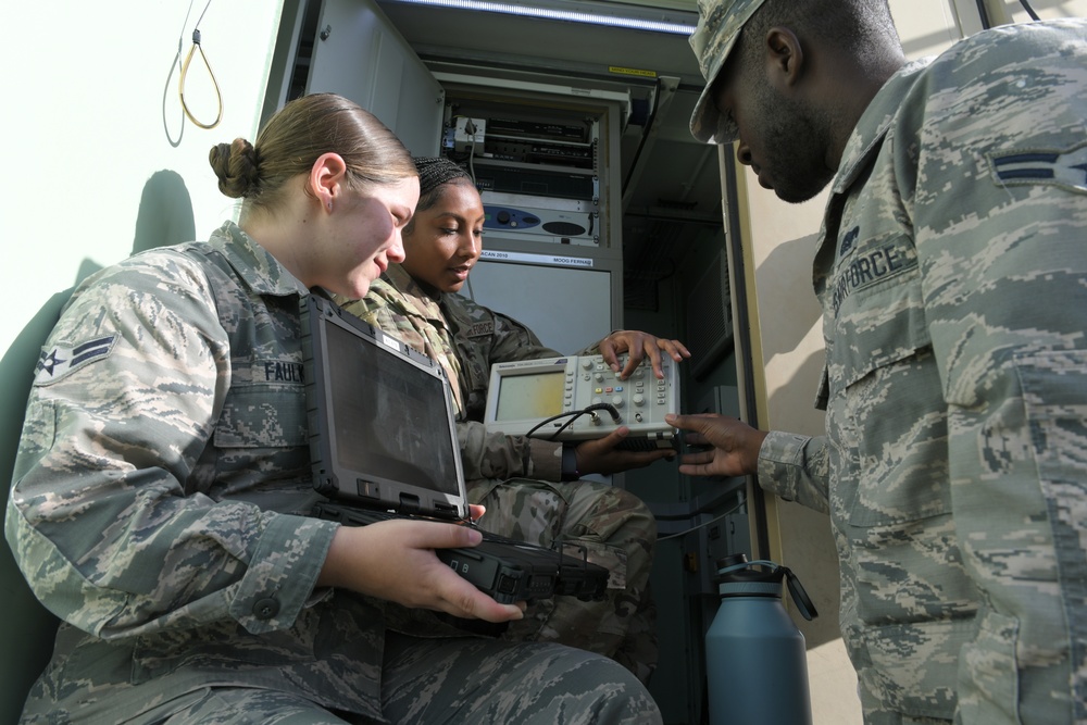 New Airmen get hands-on experience at 53rd ATCS Airfield Learning Center Training Capstone