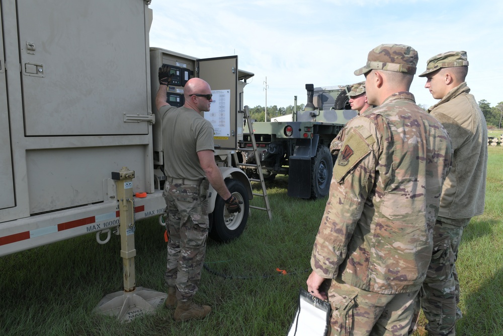 New Airmen get hands-on experience at 53rd ATCS Airfield Learning Center Training Capstone