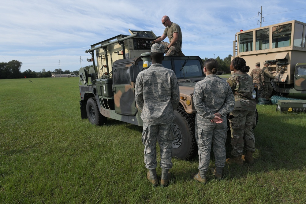 New Airmen get hands-on experience at 53rd ATCS Airfield Learning Center Training Capstone