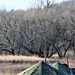 CWOC Class 21-01 students set up Arctic tents during field training at Fort McCoy