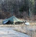 CWOC Class 21-01 students set up Arctic tents during field training at Fort McCoy