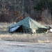 CWOC Class 21-01 students set up Arctic tents during field training at Fort McCoy