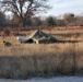 CWOC Class 21-01 students set up Arctic tents during field training at Fort McCoy