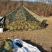 CWOC Class 21-01 students set up Arctic tents during field training at Fort McCoy