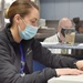 Doctors and nurses from 59th Medical Wing work at University Medical Center of El Paso