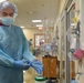 Doctors and nurses from 59th Medical Wing work at University Medical center of El Paso