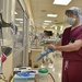 Doctors and nurses from 59th Medical Wing work at University Medical center of El Paso