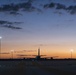 Sunset on the flightline