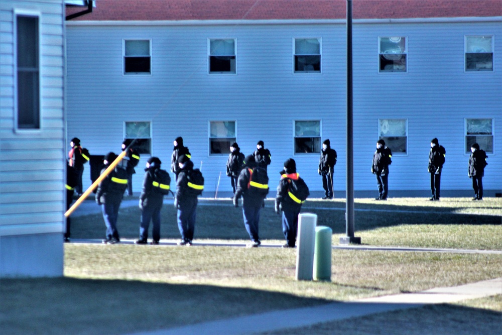 U.S. Navy's Recruit Training Command restriction-of-movement operations continues at Fort McCoy