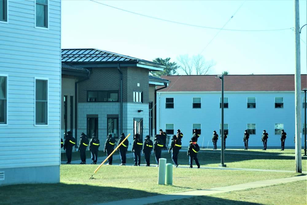 U.S. Navy's Recruit Training Command restriction-of-movement operations continues at Fort McCoy