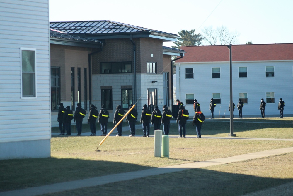 U.S. Navy's Recruit Training Command restriction-of-movement operations continues at Fort McCoy