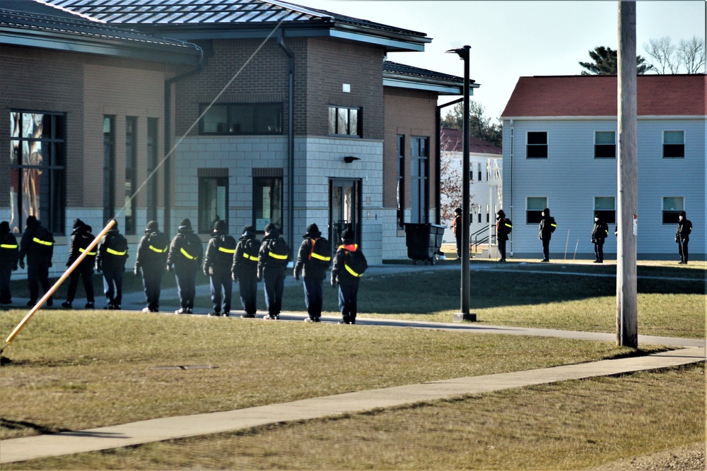 U.S. Navy's Recruit Training Command restriction-of-movement operations continues at Fort McCoy