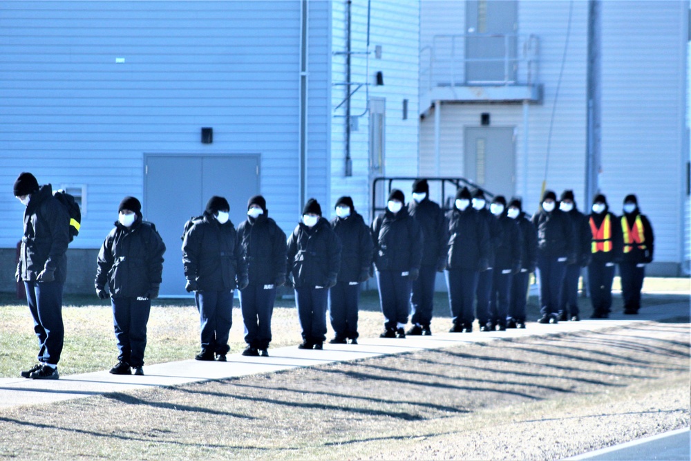 U.S. Navy's Recruit Training Command restriction-of-movement operations continues at Fort McCoy