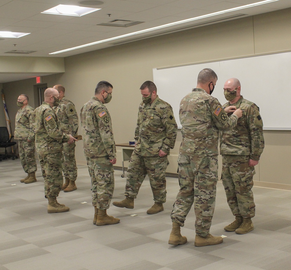 88th Readiness Division Soldiers earn Armed Forces Service Medal