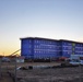 Sunrise, sunset for barracks construction at Fort McCoy