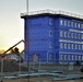 Sunrise, sunset for barracks construction at Fort McCoy