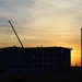 Sunrise, sunset for barracks construction at Fort McCoy