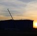 Sunrise, sunset for barracks construction at Fort McCoy