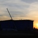 Sunrise, sunset for barracks construction at Fort McCoy