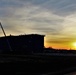 Sunrise, sunset for barracks construction at Fort McCoy